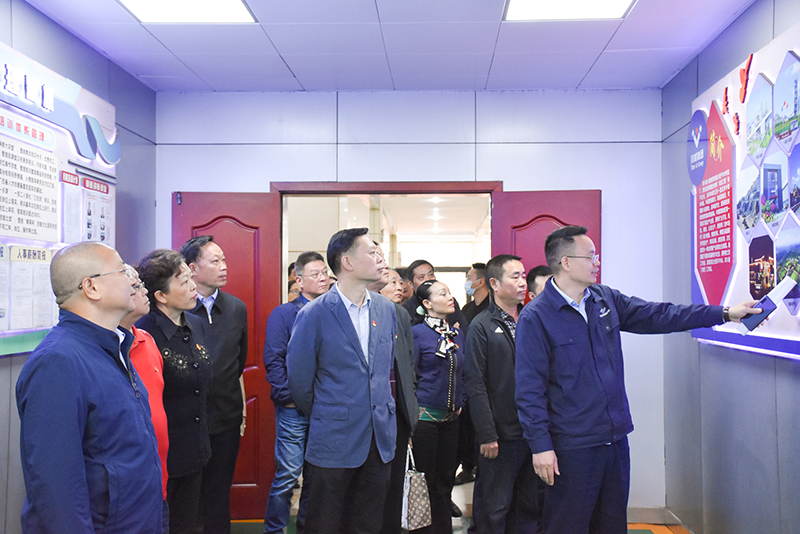 市中區(qū)人大常委會到川威連界基地考察(圖2)