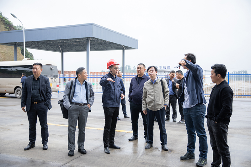 國機集團蘇美達國際技術(shù)貿(mào)易有限公司到川威集團連界基地調(diào)研交流(圖2)