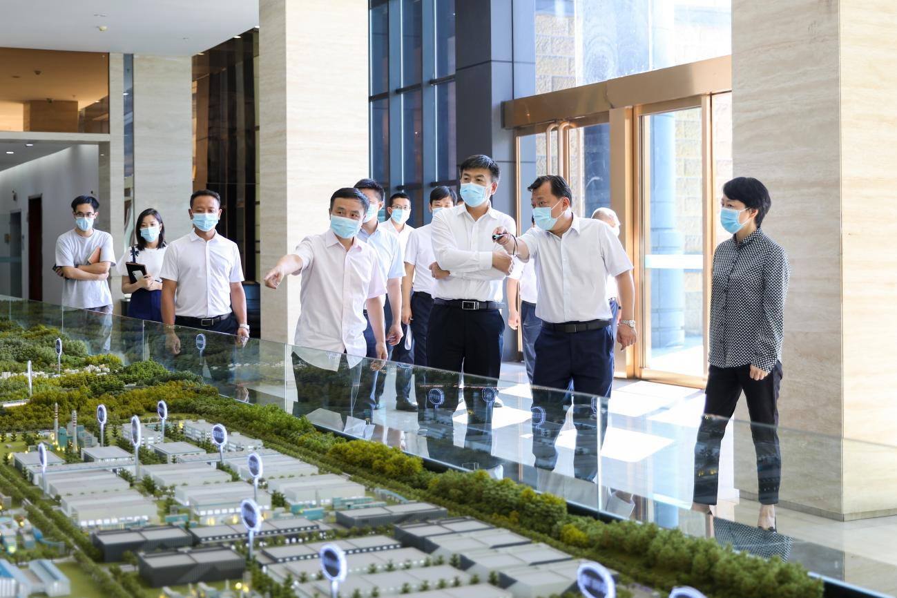 省委常委、組織部部長(zhǎng)于立軍一行到川威連界基地調(diào)研