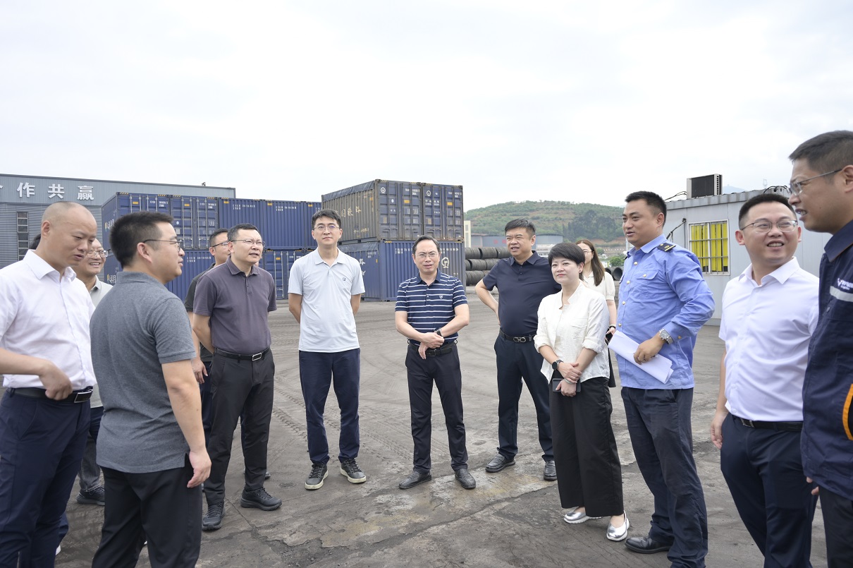 搶抓新機(jī)遇，謀求新合作，匯聚新動(dòng)能——內(nèi)江考察團(tuán)蒞臨通宇物流參觀交流(圖2)