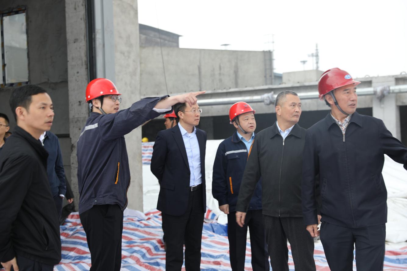 市人大常委會副主任曾云忠、市政府副市長畢勝到川威調(diào)研督導超低排放改造推進情況(圖2)