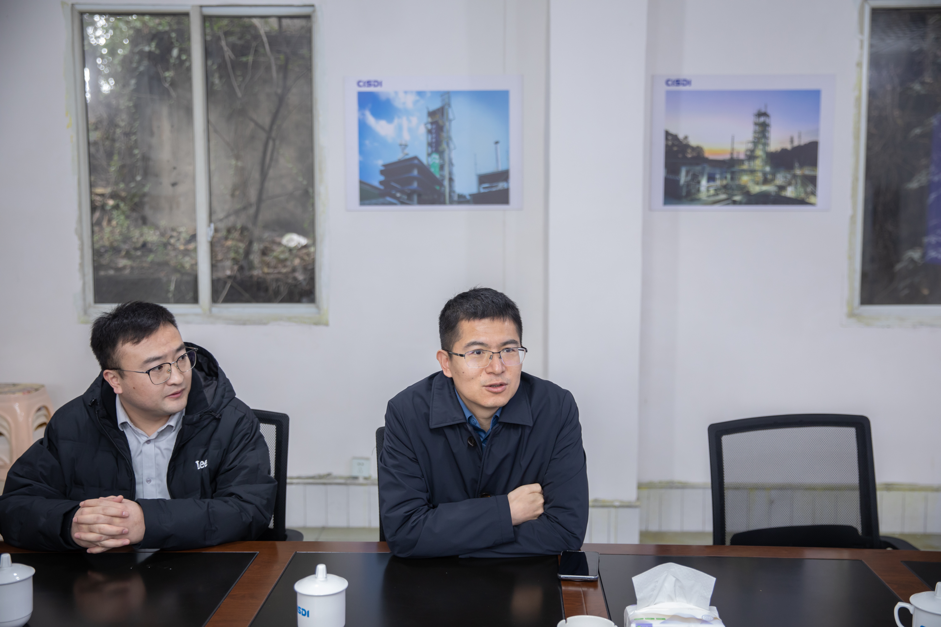 工信部原材料司鋼鐵處副處長張緒武一行到川威連界基地調(diào)研(圖4) 工信部原材料司鋼鐵處副處長張緒武一行到川威連界基地調(diào)研(圖4)