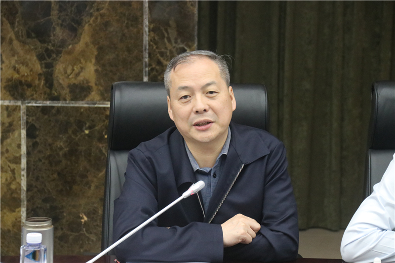 中鐵物資集團(tuán)總經(jīng)理、黨委副書記唐建勇一行到川威座談交流(圖3)