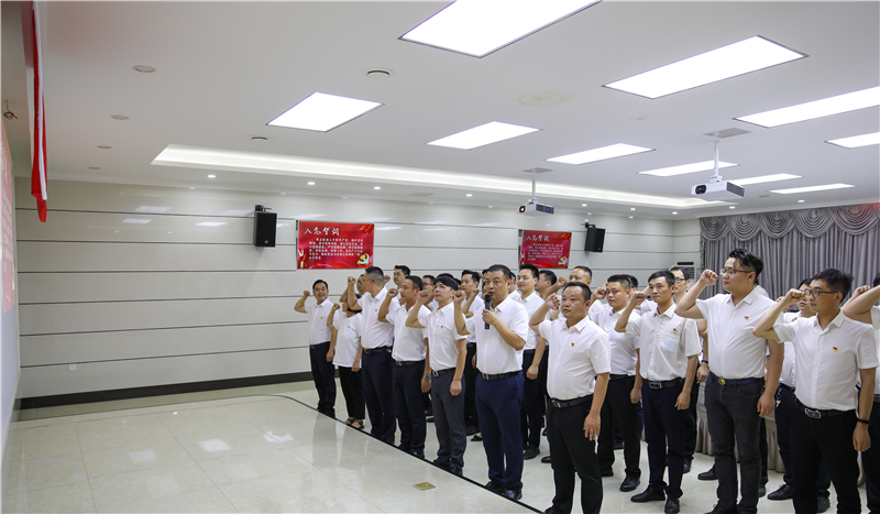 中共成渝釩鈦科技有限公司委員會(huì)召開(kāi)“鑄紅色品格 迎建黨百年”座談會(huì)(圖4)