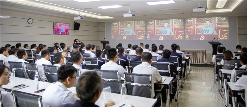 中共成渝釩鈦科技有限公司委員會(huì)召開(kāi)“鑄紅色品格 迎建黨百年”座談會(huì)(圖7)