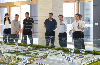 中銀信達(dá)公司與中國(guó)銀行四川分行到川威連界基地交流調(diào)研